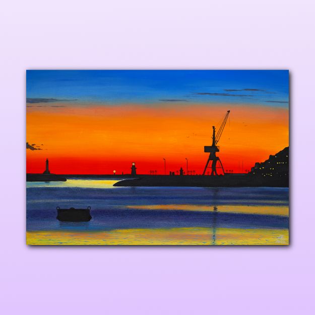 Immagine di Tramonto su Ineja
